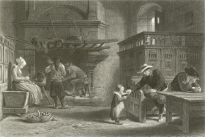 Domácí jídlo, Bretaň od Frederick Goodall