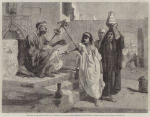 Píseň núbijského otroka od Frederick Goodall
