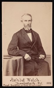 Portrét Ashbel Welch 1809-1882, květen 1874. od Frederick Gutekunst