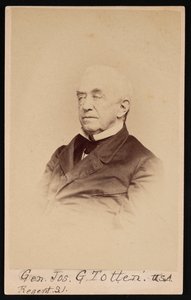 Portrét gen. Josepha Gilberta Tottena 1788-1864, před rokem 1864.