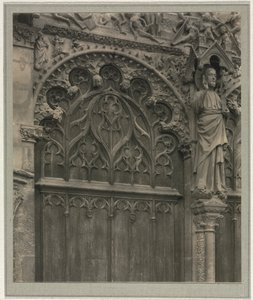 Bourges Cathedral: Crypt Under Nave, c. 1900.