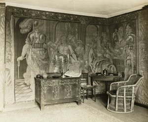 Kelmscott Manor: V místnosti s tapiseriemi