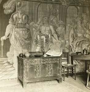 Kelmscott Manor: Podrobnosti o tapisérii od Frederick H. Evans