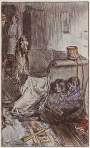 Ilustrace pro They od Rudyarda Kiplinga (barevné lito) od Frederick Henry Townsend