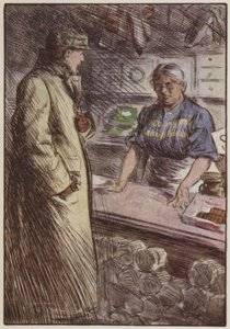Ilustrace pro They od Rudyarda Kiplinga (barevné lito) od Frederick Henry Townsend