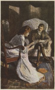 Ilustrace pro They od Rudyarda Kiplinga (barevné lito) od Frederick Henry Townsend