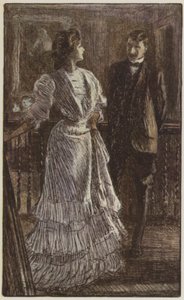 Ilustrace pro They od Rudyarda Kiplinga (barevné lito)