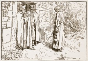 Owini v klášteře, ilustrace z 