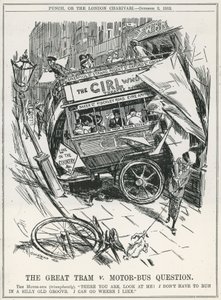 Otázka Velká tramvaj versus motor-bus od Frederick Henry Townsend