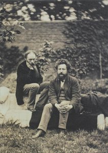 Edward Burne Jones a William Morris, Galerie Williama Morrise, Londýn (fotografie) od Frederick Hollyer