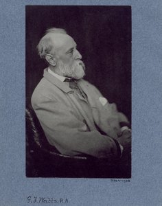 Portrét George Fredericka Wattse (1817-1904) od Frederick Hollyer