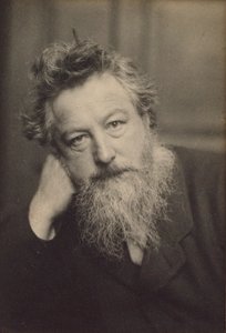 Portrét Williama Morrise 1834-1896.