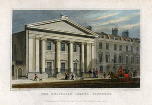 Unitarian Chapel, Finsbury, Londýn, 1828