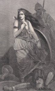 Dar-Thula, z Illustrated London News, 27. července 1861. od Frederick James Smyth