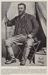 Christian De Wet (litho) od Frederick Judd Waugh