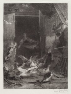 Bez názvu (Scéna z farmy) od Frederick Juengling