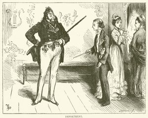Ilustrace pro Bleak House od Frederick L. Bernard