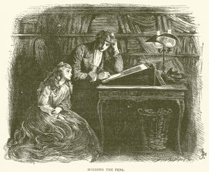 Ilustrace pro Davida Copperfielda od Frederick L. Bernard
