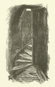 Schody vedoucí do podkroví od Frederick L. Bernard