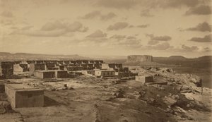 Enchanted Mesa, Acoma, Nové Mexiko,1900 (foto) od Frederick Monsen