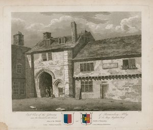 Brána opatství Bermondsey od Frederick Nash