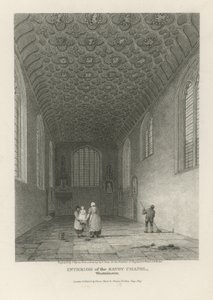 Interiér The Savoy Chapel od Frederick Nash