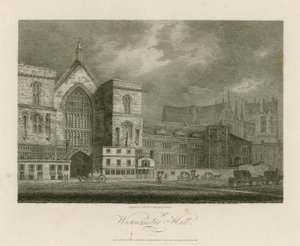 Westminster Hall od Frederick Nash