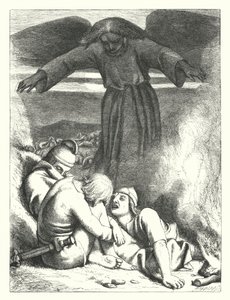 The Destruction of Sennacherib (rytina) od Frederick Richard Pickersgill