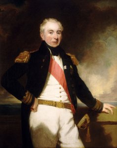 Admirál sir Robert Stopford (1768-1847), počátek až polovina 19. století (olej na plátně)