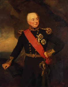 Admirál sir William Hargood (1762-1839), počátek 19. století (olejomalba)