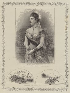 Královská svatba princezny Beatrice a prince Jindřicha z Battenbergu od Frederick Sargent