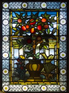 Londýn, Thomas Goode Showroom, South Audley Street, GE Cooke, připisován Frederick Vincent Hart (1843-1914), Fruiting Shrub, 1876