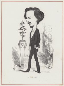 Algernon Charles Swinburne, básník od Frederick Waddy
