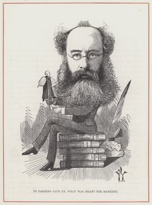 Anthony Trollope, spisovatel od Frederick Waddy
