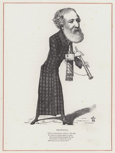 Robert Browning od Frederick Waddy