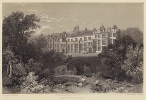 Audley End, Essex od Frederick William Fairholt