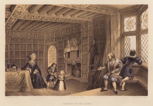 Feering House, Essex (akvatinta) od Frederick William Fairholt