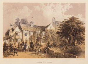 Horham Hall, Essex (akvatinta) od Frederick William Fairholt