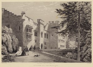 Brougham Hall, Westmoreland (rytina)