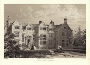 Loseley House, Surrey (litho odstín)