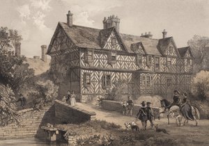 Pitchford Hall, Shropshire od Frederick William Hulme