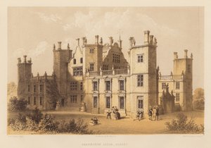 Sherborne Lodge, Dorset (akvatinta) od Frederick William Hulme