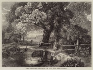 Lávka v uličce od Frederick William Hulme