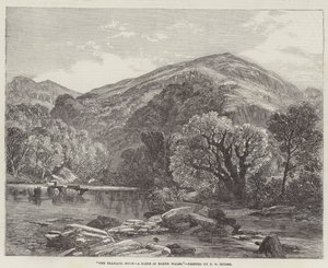 The Tranquil Hour, scéna v severním Walesu od Frederick William Hulme