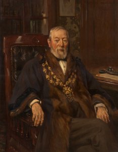 Portrét Abrahama Cromptona od Frederick William Jackson