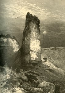 „Monument Rock, Echo Canyon“, 1874. od Frederick William Quartley