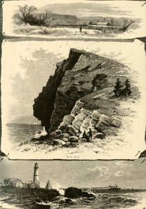 „Portland Harbor a ostrovy“, 1874.