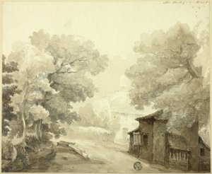 Nedaleko Southgate od Frederick Wilton Litchfield Stockdale
