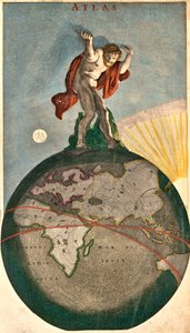 Atlas by Frederik De Wit od Frederick de Wit