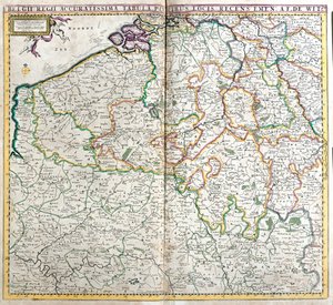 Belgie, Lucembursko, N od Frederick de Wit